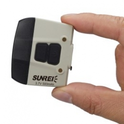 Комплект из двух портативных фонариков Sunrei H120*2 Sensor Hat Light, серый