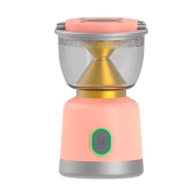 Светильник портативный Sunrei Sandglass Lightweight Portable Camping Lantern, розовый