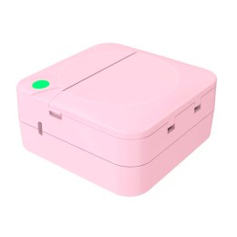 Детский мини-принтер для фотографий Kid Joy C17, розовый