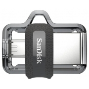 Флешка SanDisk Ultra Dual Drive m3.0 32GB (SDDD3-032G-G46) gray