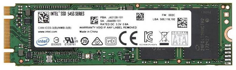 Твердотельный накопитель 128Gb SSD Intel 545s Series (SSDSCKKW128G8XT)