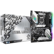 Материнская плата Asrock Z490 STEEL LEGEND Soc-1200 Intel Z490 4xDDR4 ATX AC`97 8ch(7.1) 2.5Gg RAID+HDMI+DP