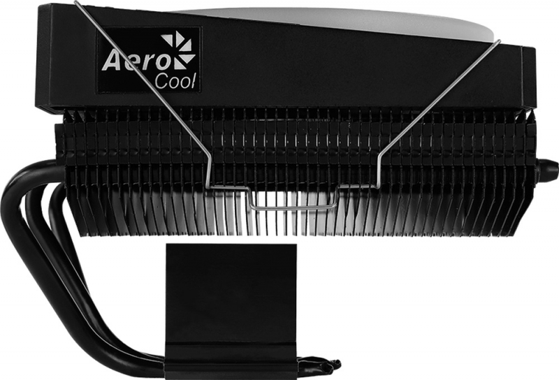 Устройство охлаждения(кулер) Aerocool Cylon 3 Soc-FM2+/AM2+/AM3+/AM4/1150/1151/1155/ 4-pin 13-24dB Al+Cu 125W 480gr LED Ret