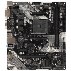 Материнская плата Asrock A320M-HDV R4.0 (Socket-AM4, AMD A320, 2xDDR4, PCI-E+ PCI-E 16x, 4xSATA (Raid 0/1/10) + m.2, HDM