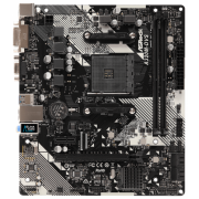 Материнская плата Asrock A320M-DVS R4.0 <Socket-AM4, AMD A320, 2xDDR4, PCI-E+ PCI-E 16x, 4xSATA (Raid 0/1/10), DVI+ VGA,