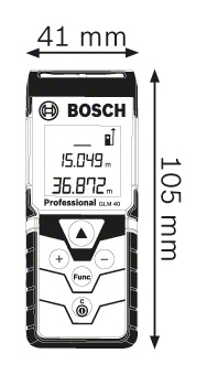 Лазерный дальномер BOSCH GLM 40 Professional (0601072900)