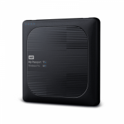 Внешний жесткий диск 2TB Western Digital WDBP2P0020BBK-RESN,My Passport Wireless 2.5", USB 3.0, Wi-Fi, Черный