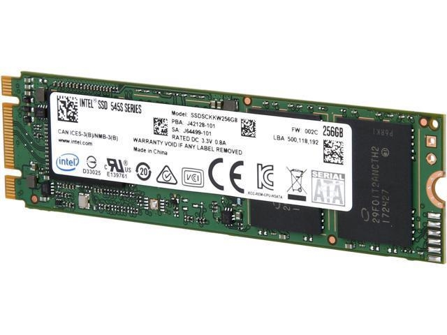 SSD жесткий диск M.2 2280 256GB TLC 545S SER SSDSCKKW256G8XT INTEL