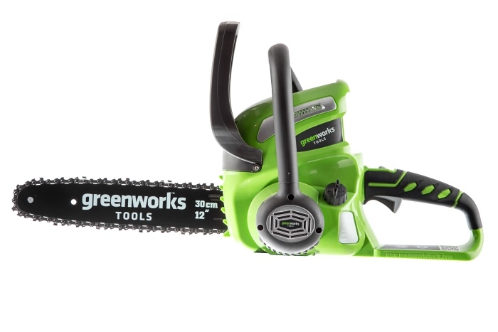 Аккумуляторная электропила Greenworks G40CS30 (20117)