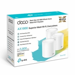Mesh Wi-Fi роутер TP-LINK Deco X20 (3-pack)