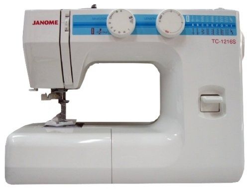 Швейная машина Janome TC 1216S, белый