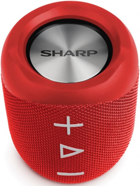 Колонка порт. Sharp GXBT180RD красный 14W 1.0 BT/3.5Jack/USB