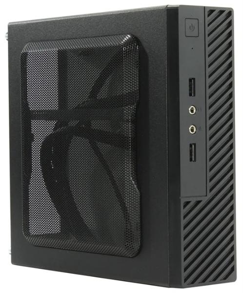 Корпус POWERMAN ME100S-BK, Mini ITX, 120W, черный (6133715)