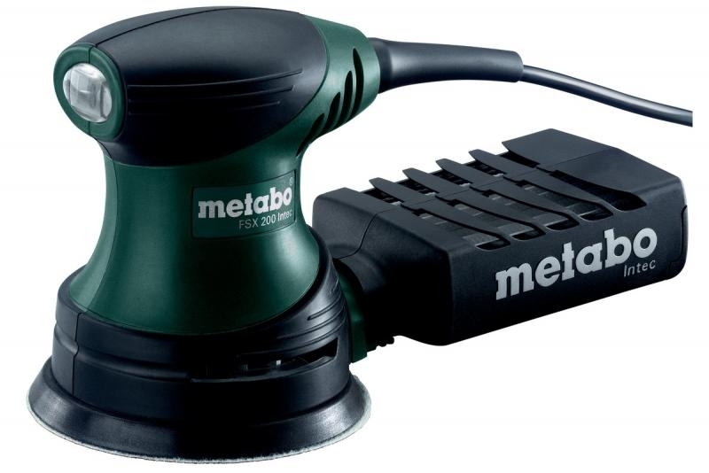 Эксцентриковая шлифовальная машина Metabo FSX 200 Intec (609225500)
