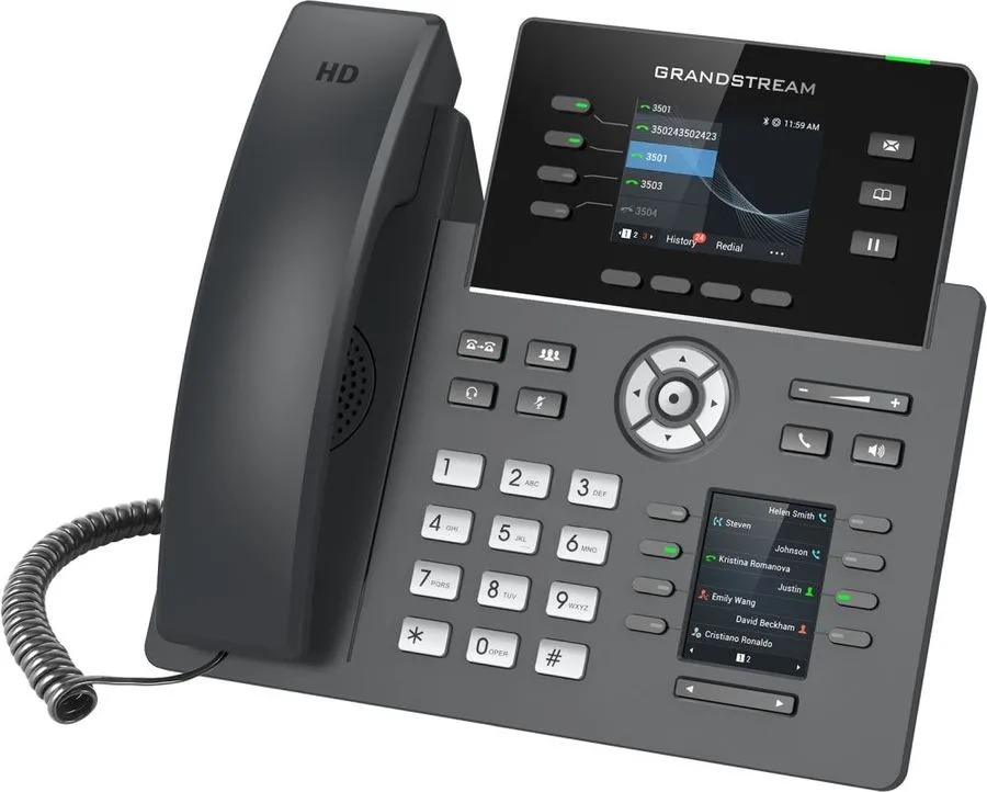 Телефон IP Grandstream GRP-2614, черный