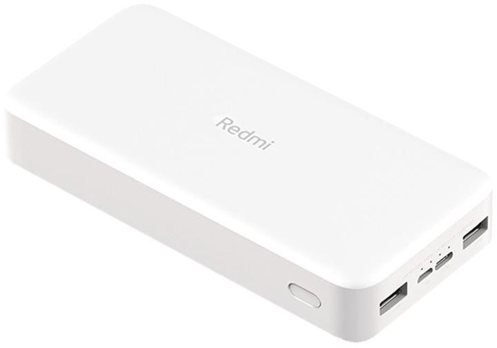 Внешний аккумулятор Xiaomi Redmi Power Bank 20000, белый (VXN4285GL)