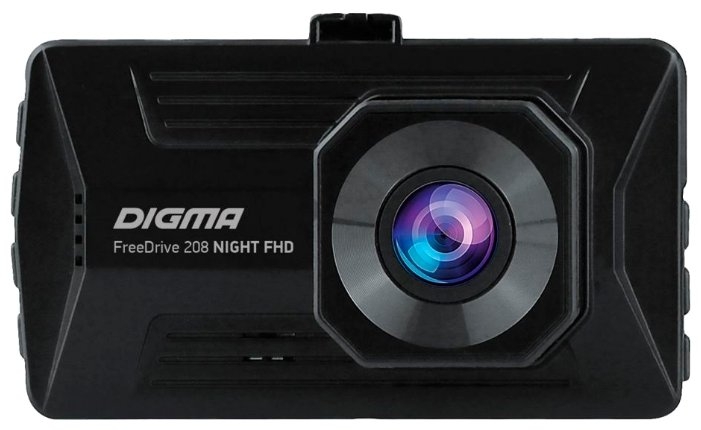 Видеорегистратор Digma FreeDrive 208 NIGHT FHD, черный