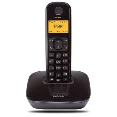 Проводной телефон TEXET TX-D6705A черный 124228