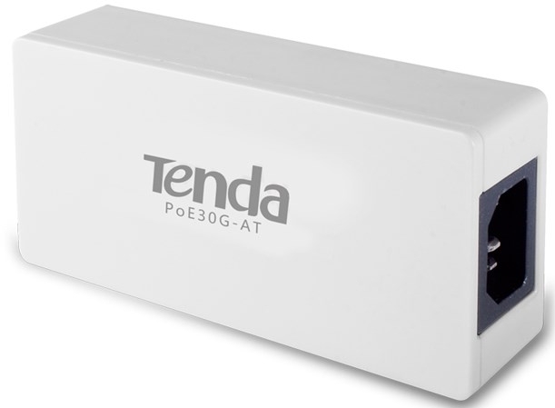 Инжектор TENDA PoE POE30G-AT, белый 