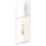 USB флешка Silicon Power Blaze B06 128Gb, белый (SP128GBUF3B06V1W)