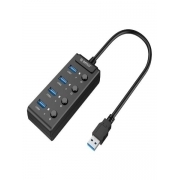 ORICO W9PH4-(U3)-BK USB-концентратор ORICO W9PH4 (черный)